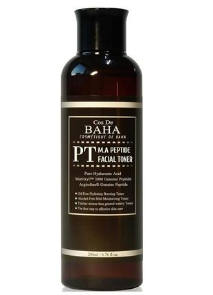 Пептидний тонер Cos De BAHA M.A Peptide Facial Toner, 200 мл