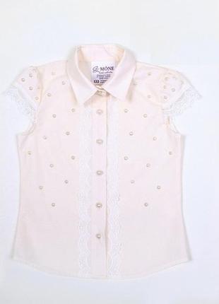 Блуза для девочки 1550-1 mone рост 122