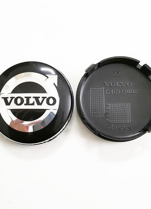 Колпачки заглушки на литые диски Вольво Volvo 64мм 3546923