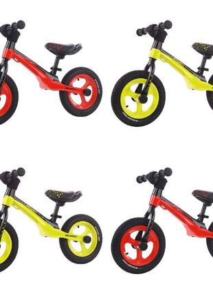 Беговел BALANCE TILLY 12 Magnet T-212522 Red и Yellow для дето...