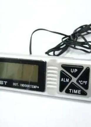 Автомобільні Годинники з виносним термометром vst-7066