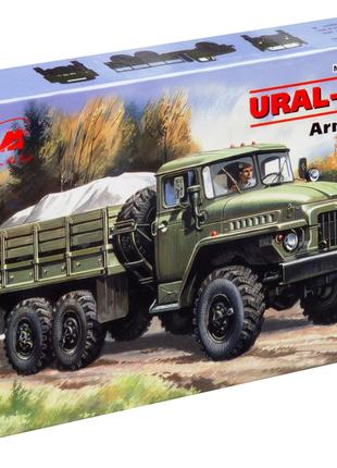 Збірна модель (1:72) Армійський вантажний автомобіль Урал-375Д