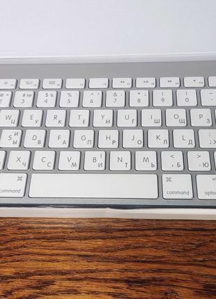 Клавиатура Apple Magic keyboard a1314 wireless silver как новая