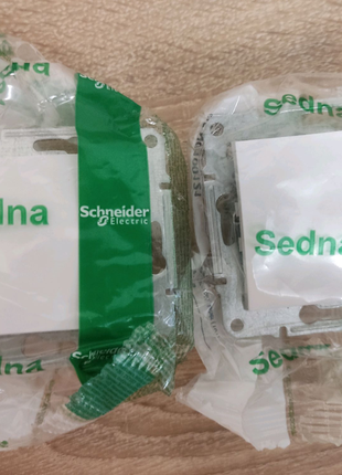 Выключатель 1-клавишный Schneider Electric SDN0100121 Sedna, белы