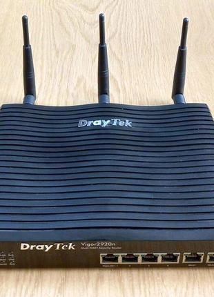 Wi-Fi роутер маршрутизатор DrayTek Vigor 2920n, б/у, полностью...
