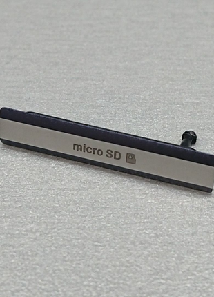 🔥Заглушка разъема MicroSD Black  Sony Z2 D6502 D6503 1284-6785