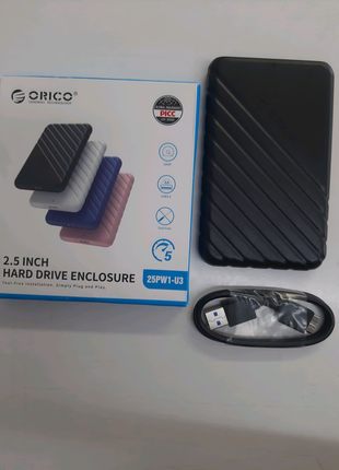 Зовнішній кейс, кишеня Orico для HDD/SSD 2.5", USB 3.0