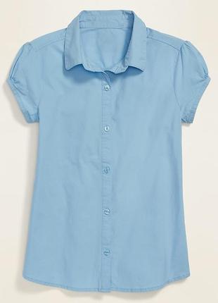 Блузка сорочка old navy на 10-12 років, коттон рубашка