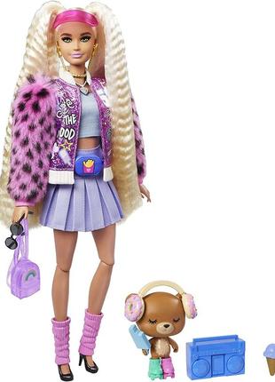 Шарнірна ексклюзивна екстра барбі barbie extra doll 8, оригіна...