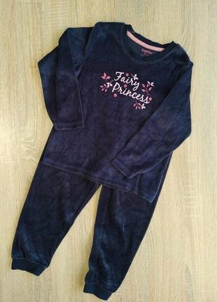Велюрова піжама lupilu для дівчинки р.98/104. костюм домашний ...