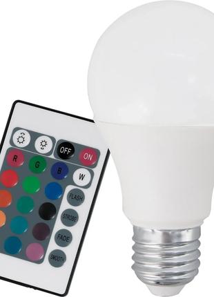 Світлодіодна лампа Eglo 10107 A60 9W RGB 220V E27