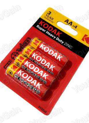 Батарейка солевая R6P KODAK Super Heavy Duty (1 батарейка)