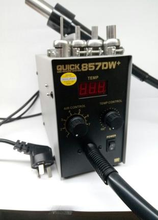Quick 857dw+ термовоздушная паяльная станция