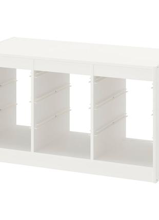 Модуль для хранения вещей, Каркас IKEA ТРУФАСТ белый 801.538.00