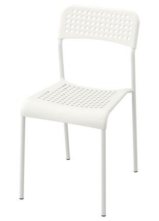 Стілець IKEA ADDE білий 102.191.78