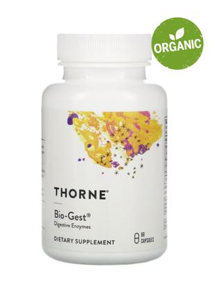 Thorne Research, Bio-Gest, Травні ферменти, 60 капсул