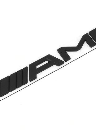 Эмблема Надпись AMG Mercedes GL klass Чорний мат