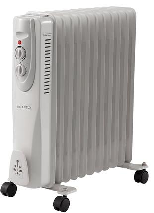 Масляный обогреватель радиатор 11 секций INTERLUX INO-1125W 25...