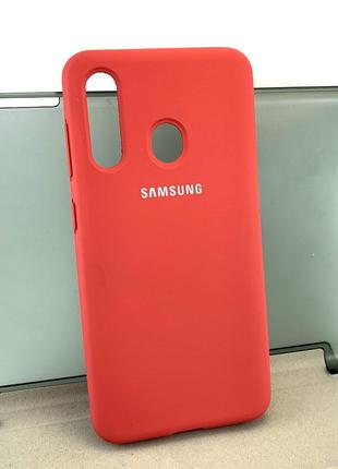 Чехол на Samsung A60, A606 накладка бампер Silicone Case Full ...