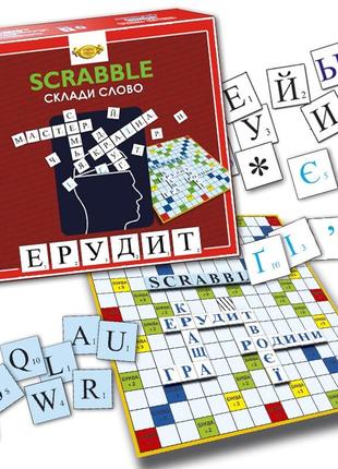 Игра мастер составь слово. эрудит (scrabble) (мкб0147)