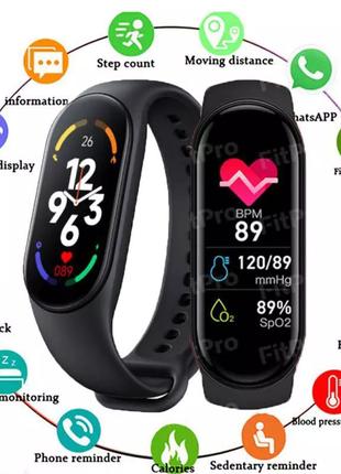 Фитнес-браслет, Smart Watch m7 smart band