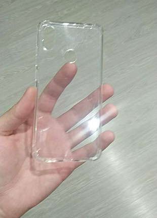 Прозрачный силиконовый чехол для Xiaomi Redmi Note 7