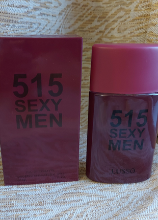 515 SEXY MEN EDT 100мл версія Carolina Herrera 212 sexy men LUSSO