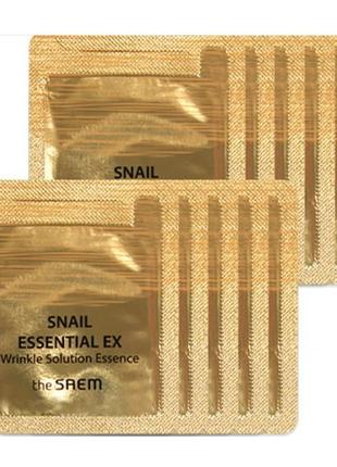 The saem snail essential ex wrinkle solution essence эссенция ...