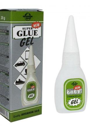 Клей универсальный "Super Glue Gel" 20 г.