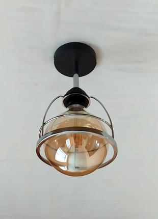 Люстра светильник в стиле лофт на 1 лампу