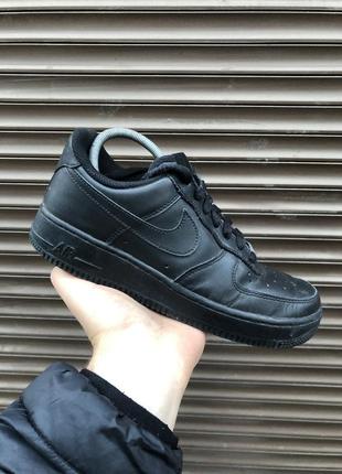 Nike air force 1 07 black 38,5р 24см кроссовки оригинал