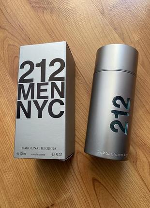 Carolina herrera 212 men 100 ml.