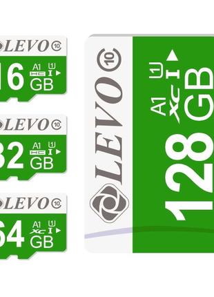 Картка пам'яті Micro SD Levo 16 Gb Class 10