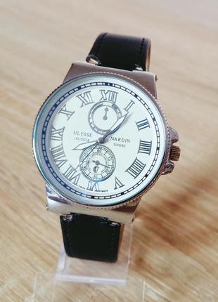 Мужские наручные часы ulysse nardin silver