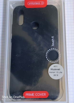 Черный силиконовый чехол Huawei Honor 10 Lite 2019