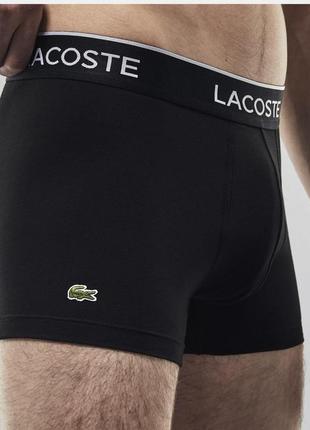 Мужские трусы lacoste casual classic оригинал xl