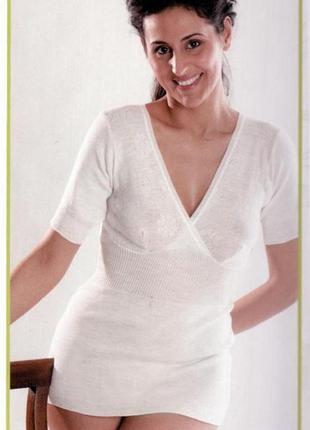 Жіноча вовняна сорочка madiva biella термобілизна