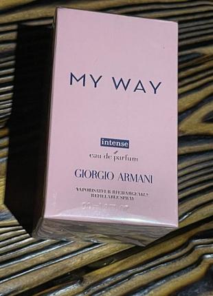 Giorgio armani my way intense