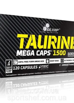 Таурин Ostrovit 300гр, Olimp Taurine Mega Caps  1500mg 120 cap...