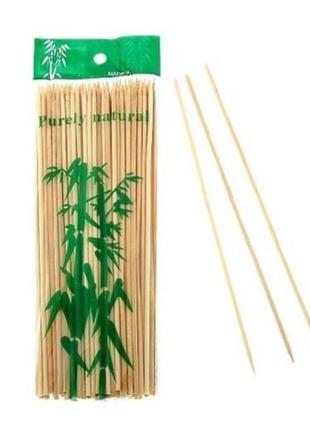 Бамбукові палички (шпажки) 25см 200шт