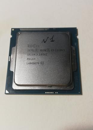 Intel Xeon E3-1220 v3 3.1 GHz/5GT/s/8MB ( s1150)без відеоядра)