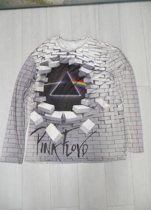 Футболка з довгим рукавом kyku з принтом pink floyd