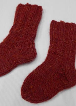 Детские носки теплые плотные вязка сток р.22-23, 2-3года, 018N...