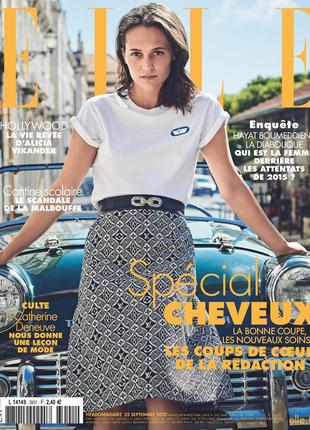 журнал Elle France (September 25, 2020), журналы Алисия Викандер