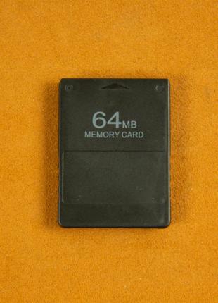 Карта памяти Memory Card Мемори карта Playstation 2 (64 Mb)