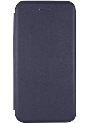 Защитный чехол на Xiaomi Redmi Note 11 Pro книжка темно-синяя