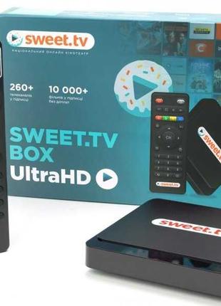 Телевізійна Android-приставка SWEET.TV BOX Ultra HD