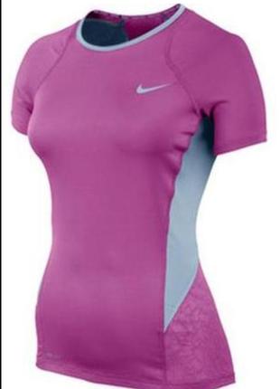 Футболка спортивная nike running dri-fit