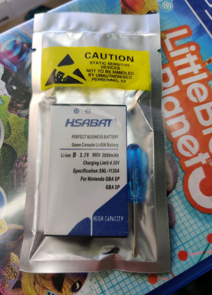 Аккумулятор батарея HSABAT Nintendo Gameboy Advance GBA SP GB