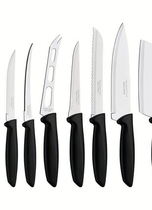Набор ножей Tramontina Plenus black, 8 предметов